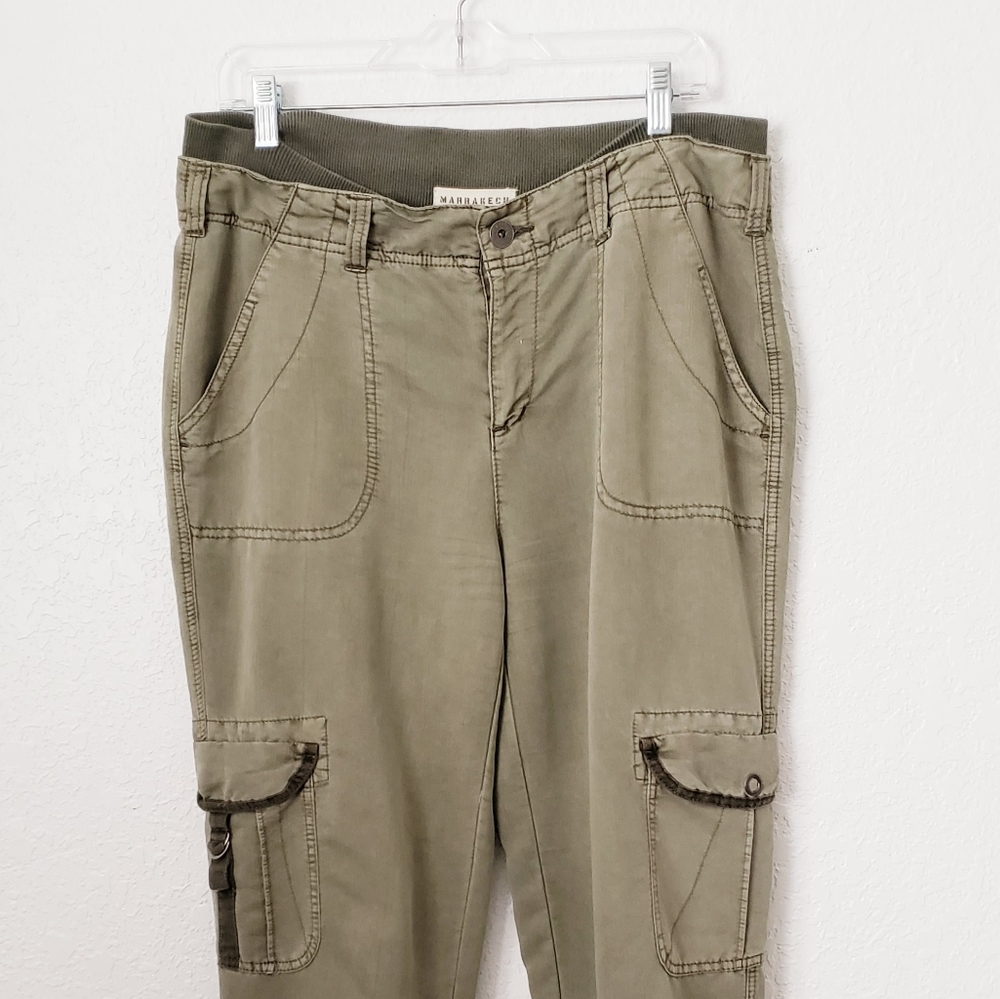 Anthropologie Marrakech Olive Green Jogger Trouser - Picture 6 of 8